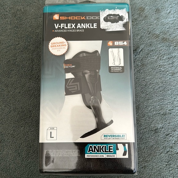 shock doctor Other Shock Doctor 854 V Flex Ankle Brace Large Either